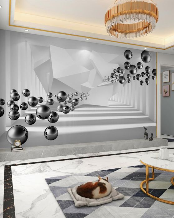 Fotomurales Esferas 3D